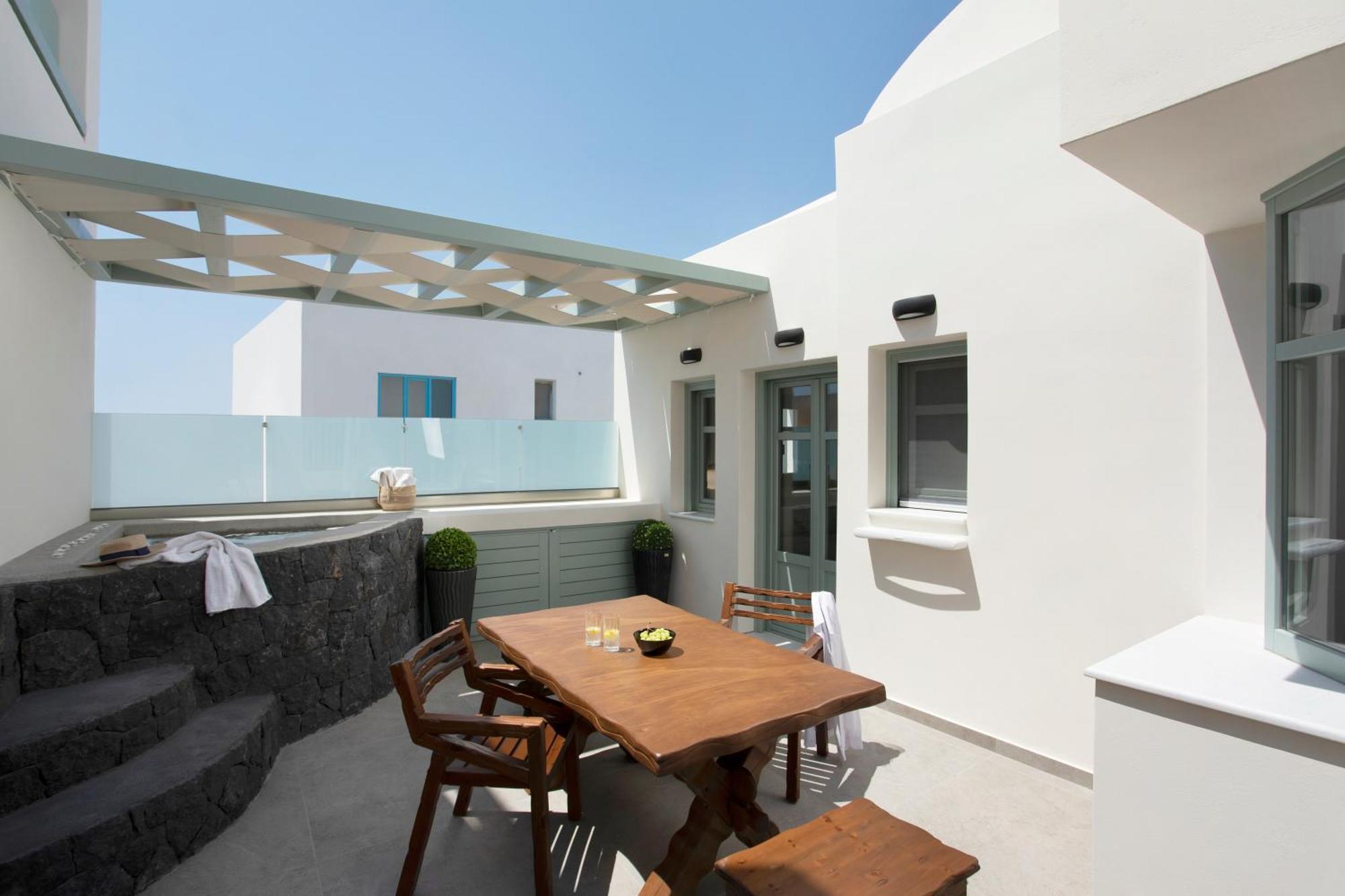 New Villa Katerina - 6 Villas & 6 Private Jacuzzi Emporio  Екстер'єр фото